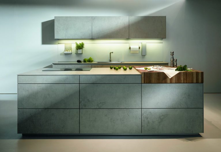 kitchen colour schemes grey