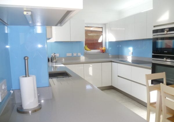 kitchen colours blue