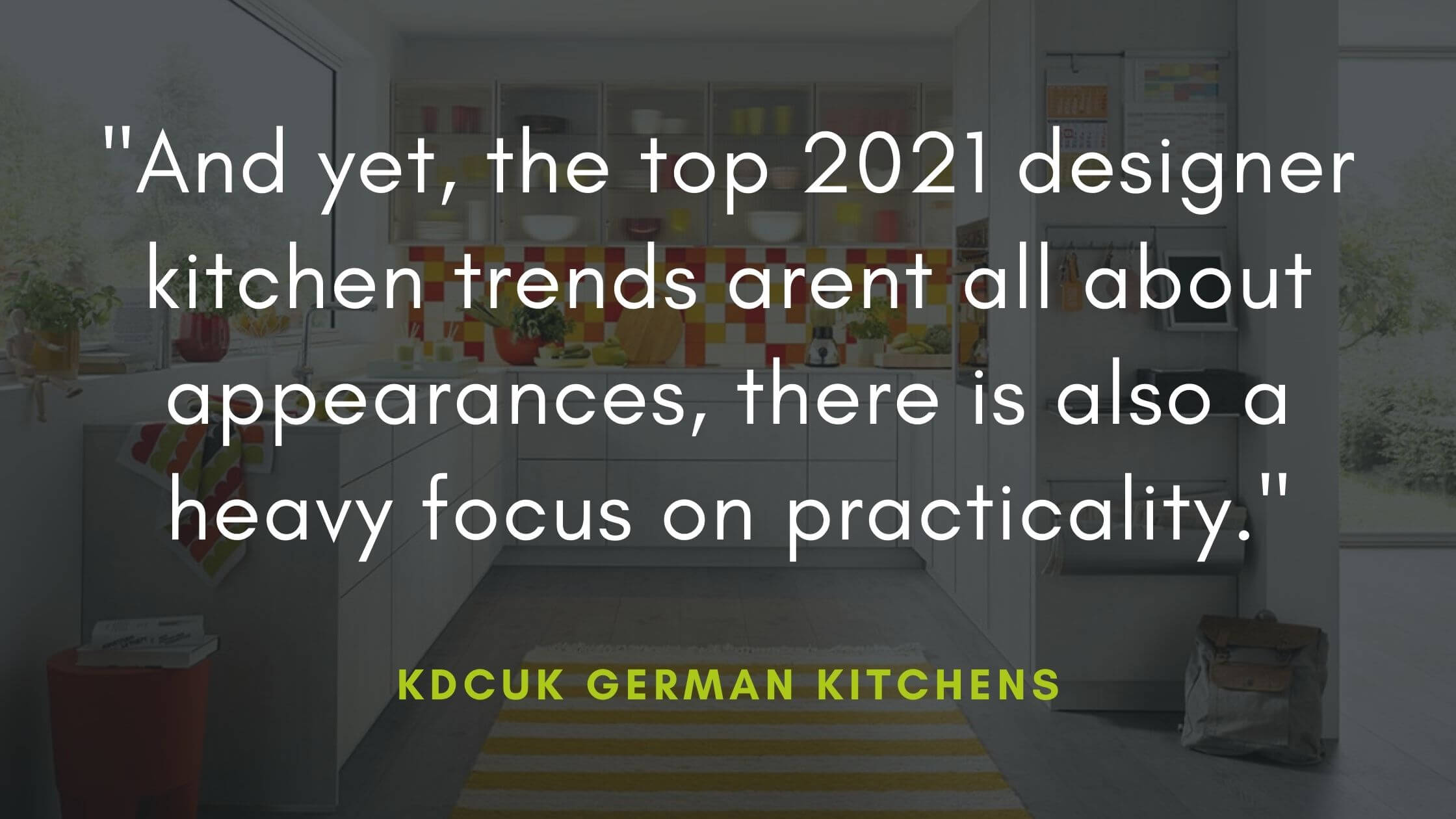 Designer Kitchens in 2021