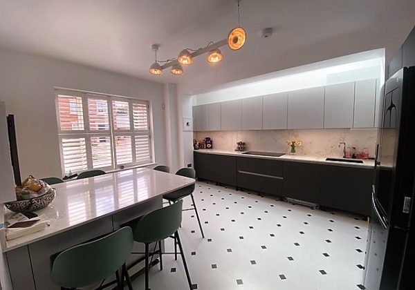 Step into Nick and Nilufer's South Herts kitchen transformation. Discover their stunning design and functional space.