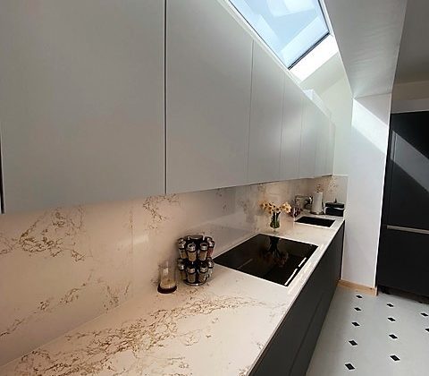 Step into Nick and Nilufer's South Herts kitchen transformation. Discover their stunning design and functional space.